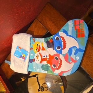 NWT Baby Shark Holiday Stocking